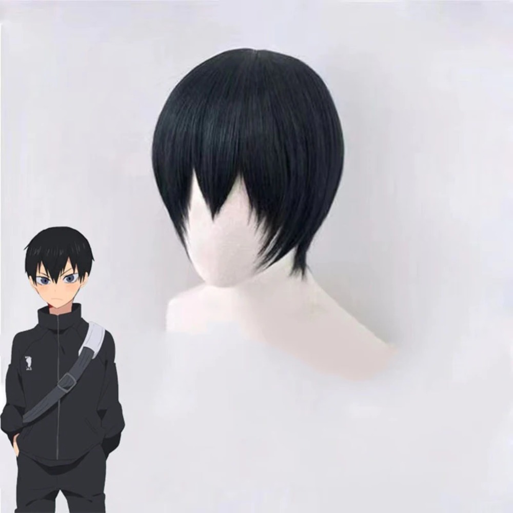 Men'S Volleyball Accessories - Uniwersalna Peruka Anime Postać Siatkarska Młodzieżowa