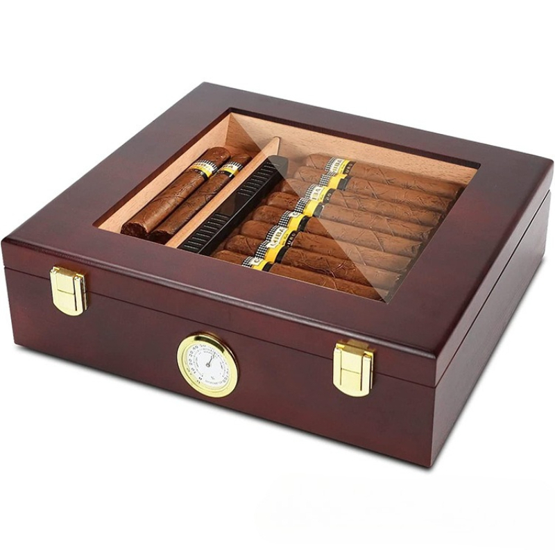 Pudełko na cygaro Humidor Etui – Men Accessories Gadgets recenzja i cena