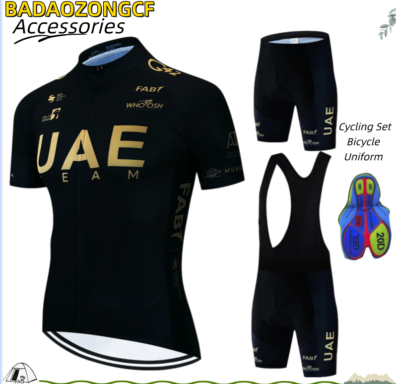 Męski zestaw kolarski UAE, odz – Men Accessories Uae recenzja i cena