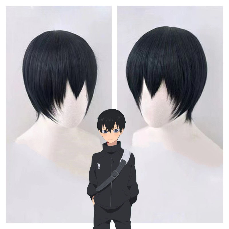 Peruka Krótka Tobio Kageyama A – Men'S Volleyball Accessories recenzja i cena
