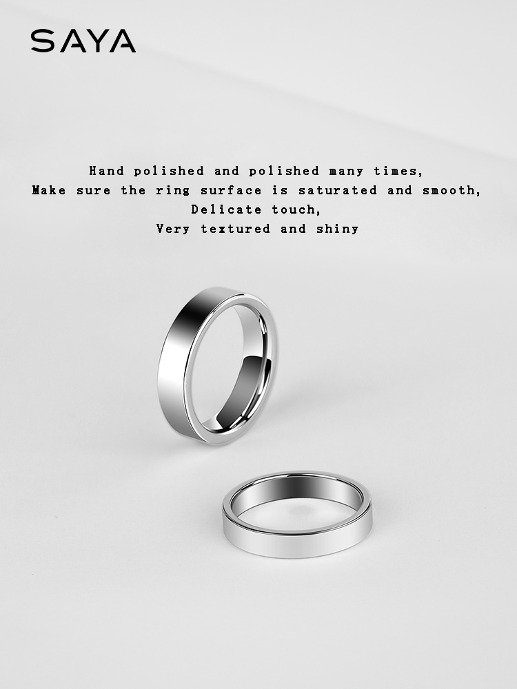 Pierścionki wolframowe dla męż – Men Accessories For Wedding recenzja i cena