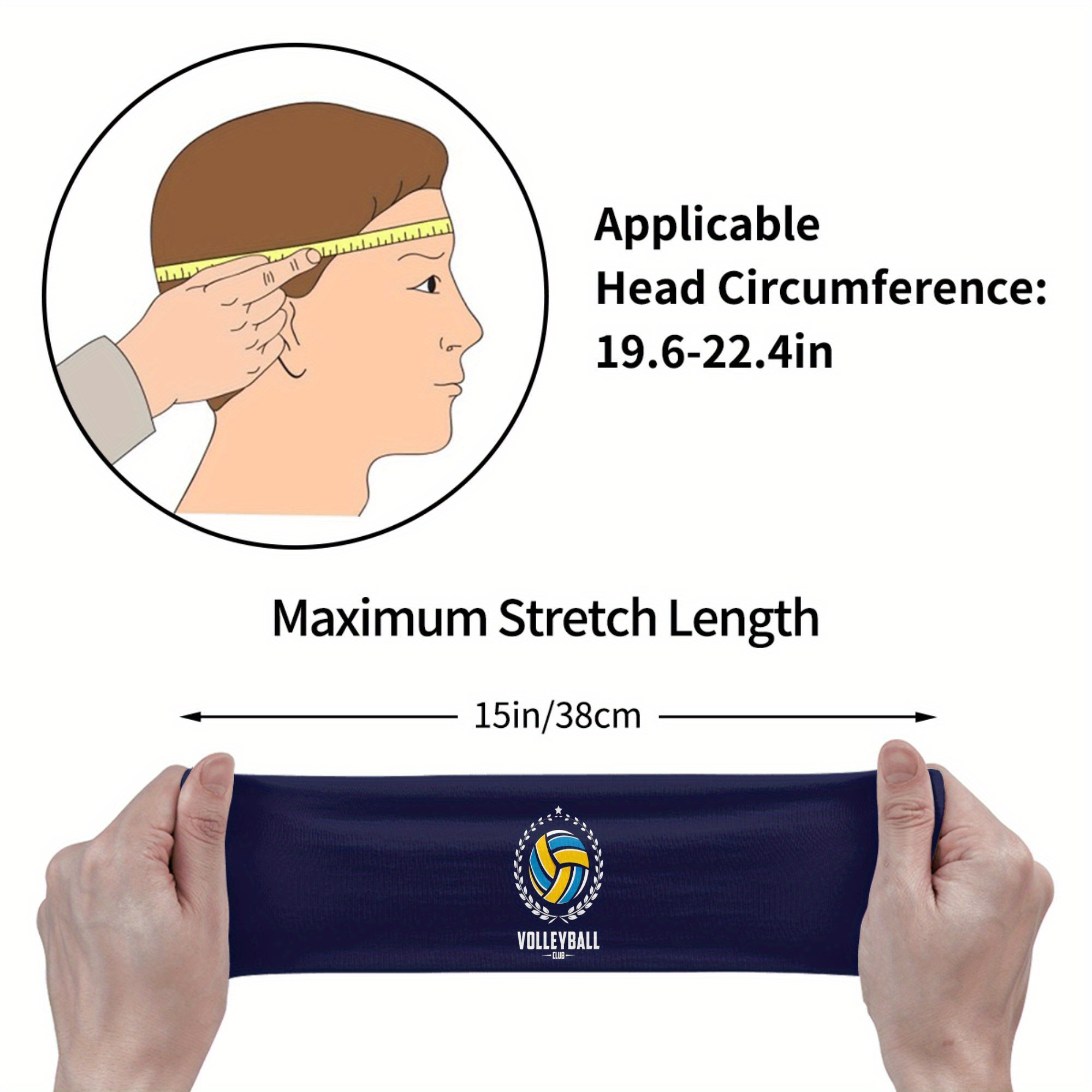Opaska do włosów dla klubu sia – Men'S Volleyball Accessories recenzja i cena