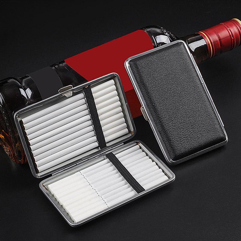 PU Leather Cigarettes Box Comp – Men Accessories Gadgets recenzja i cena