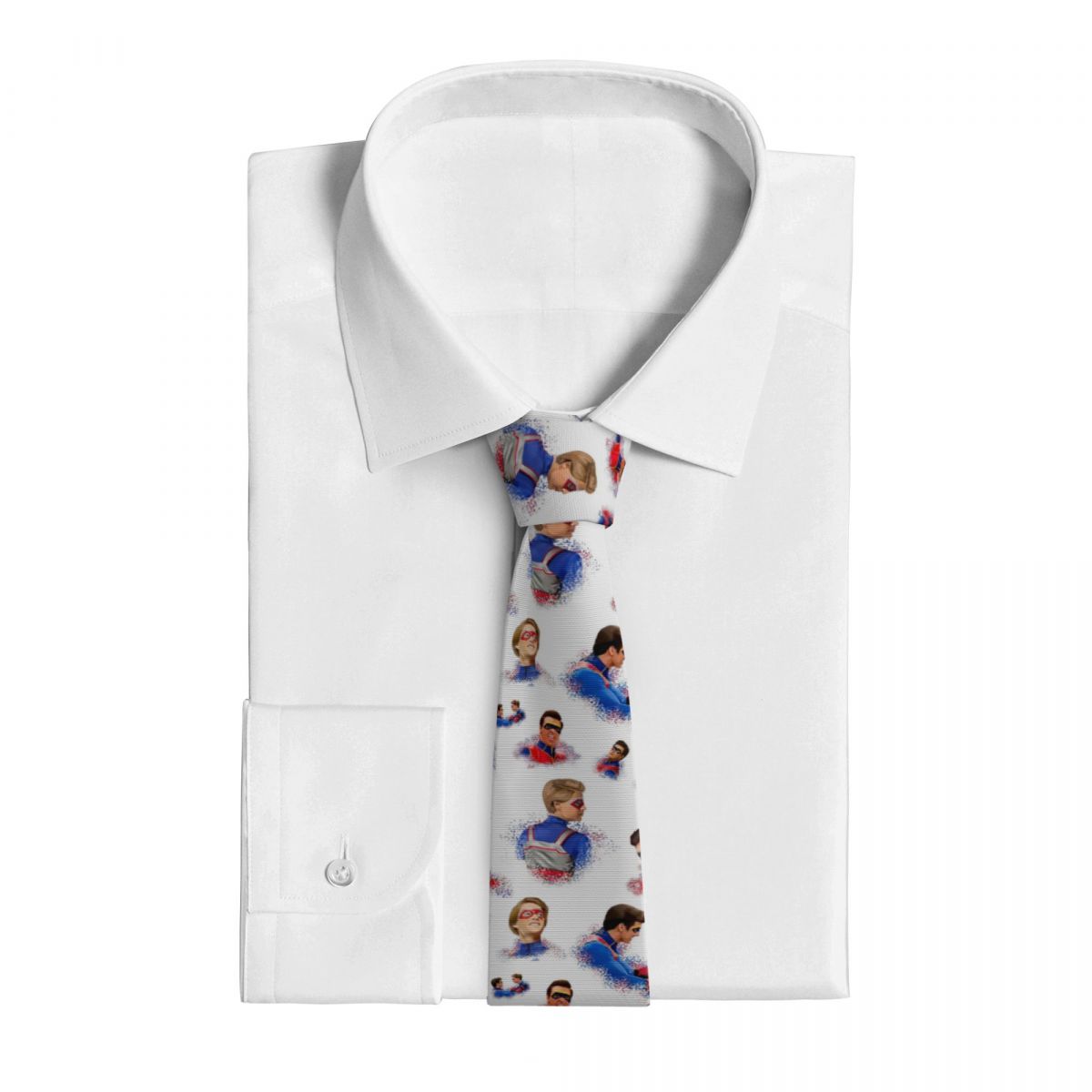 Krawat z motywem Kapitana Mana – Men Accessories Drawing recenzja i cena