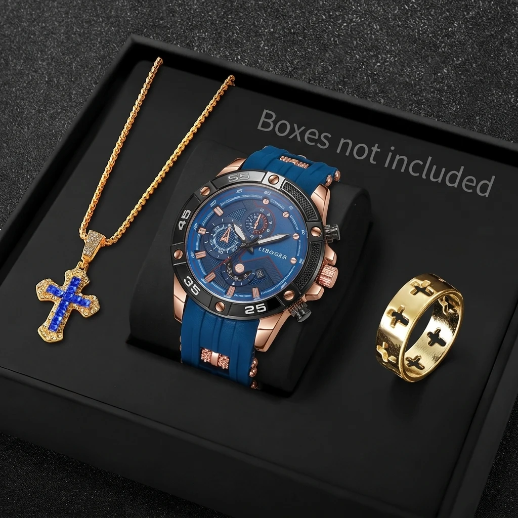 3-częściowy modny męski zestaw – Men Accessories Gadgets recenzja i cena