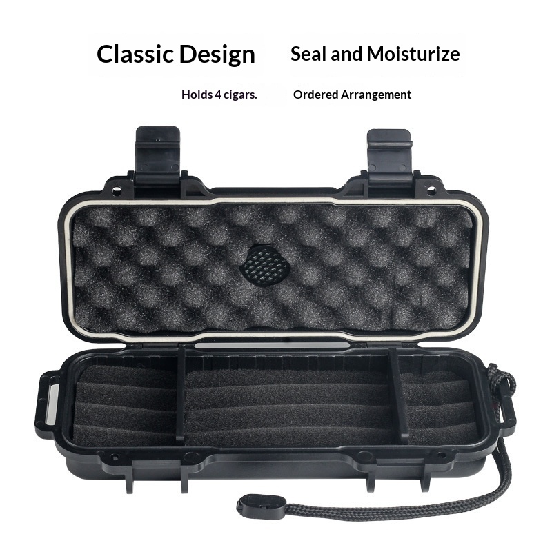 Przenośny humidor na cygara z  – Men Accessories Gadgets recenzja i cena