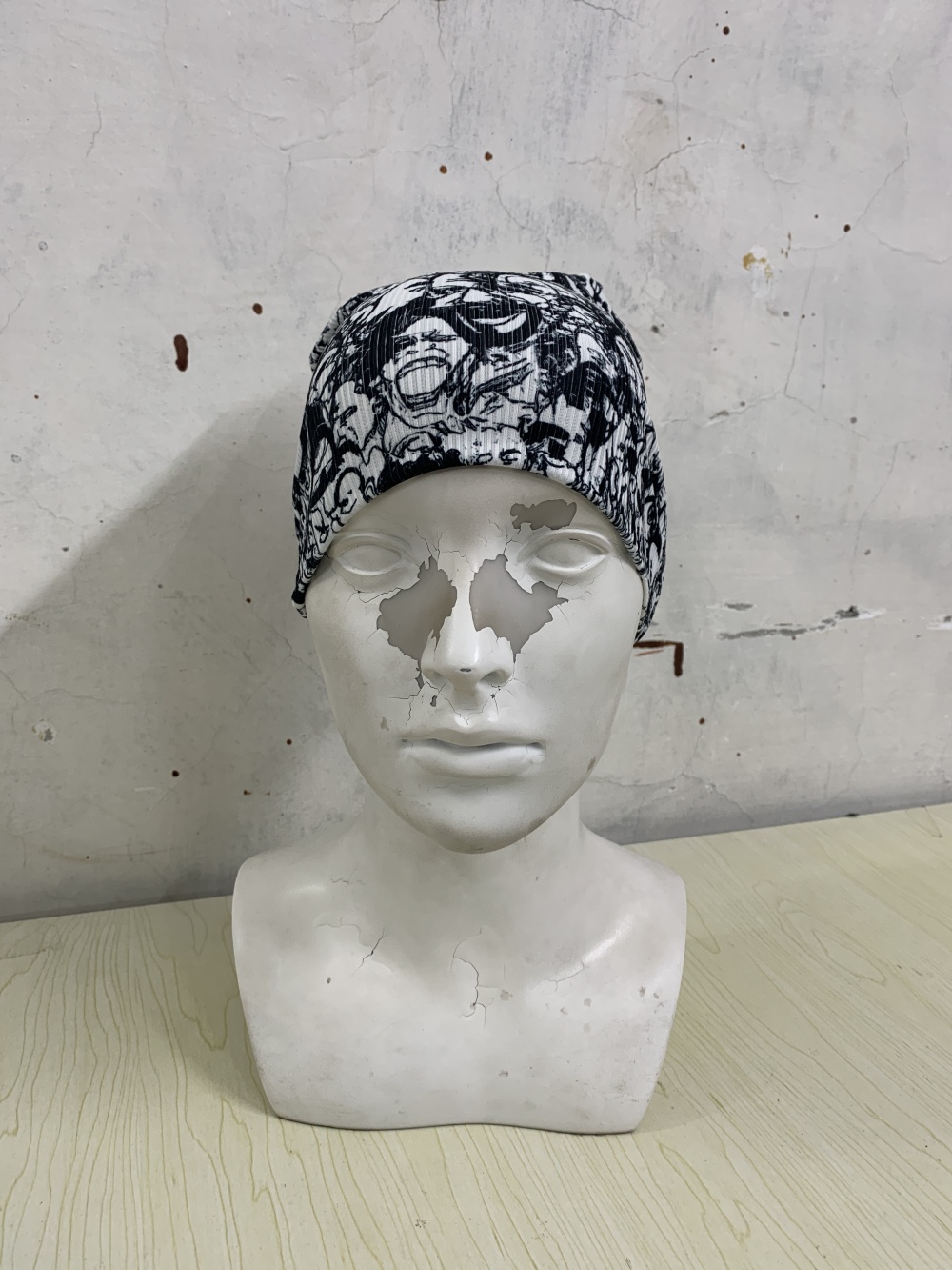 Luźna czapka beanie z nadrukie – Men'S Accessories Go Outdoors recenzja i cena